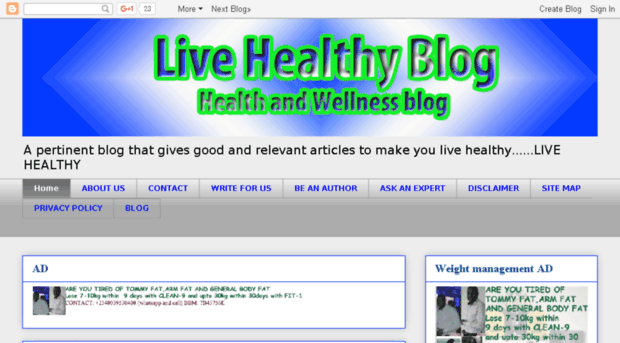 livehealthyblog.org