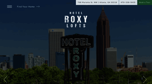 livehotelroxy.com