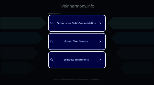 liveinharmony.info