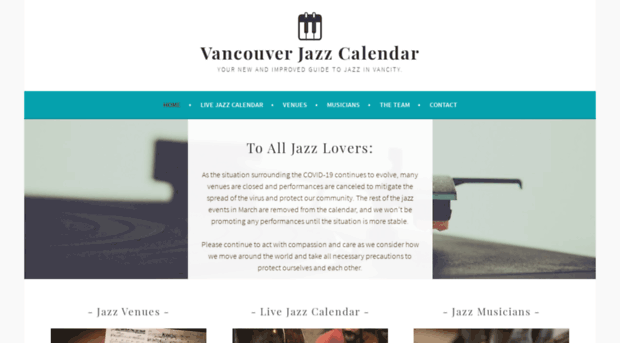 livejazzvancouver.ca