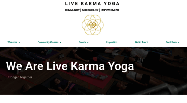 livekarmayoga.com