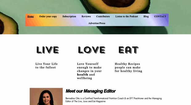 liveloveandeatmagazine.com