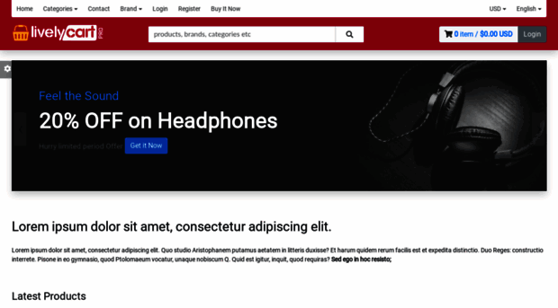 livelycart-pro-demo.livelyworks.net