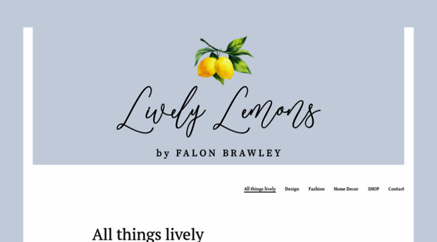 livelylemons.com