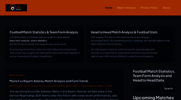 livematchdata.com