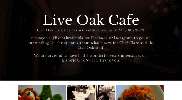 liveoakcafenola.com