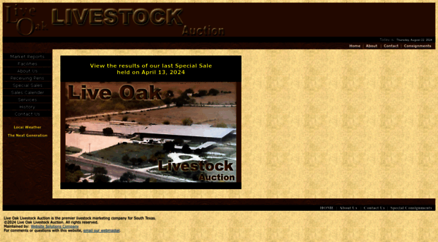 liveoaklivestock.com