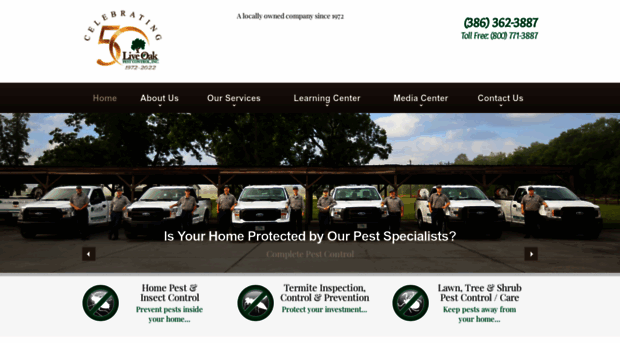 liveoakpestcontrol.com