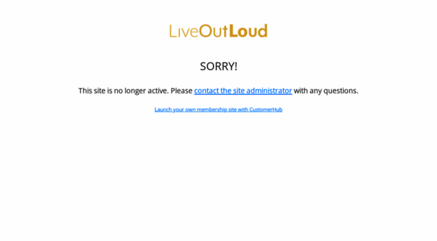 liveoutloud.customerhub.net