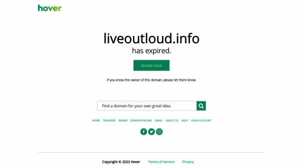 liveoutloud.info