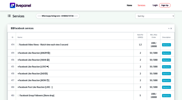 livepanel.pro