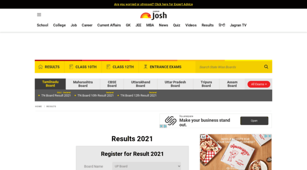 liveresults.jagranjosh.com