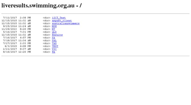 liveresults.swimming.org.au