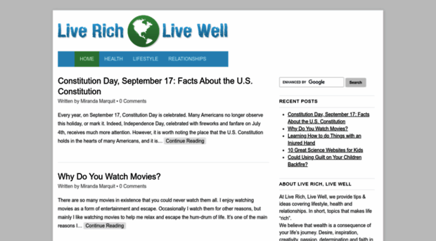 liverichlivewell.com