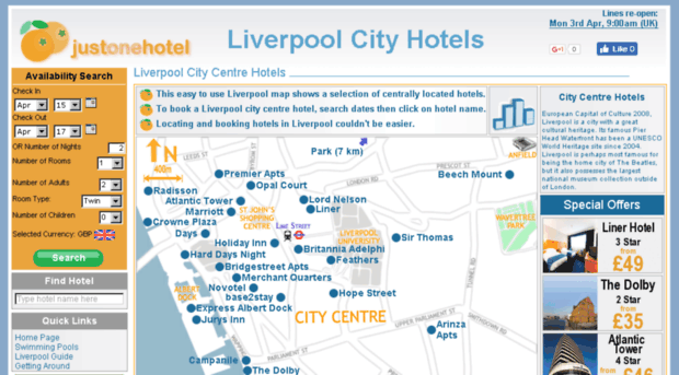 liverpool-city-hotels.com