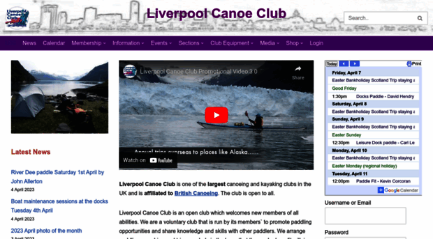 liverpoolcanoeclub.co.uk