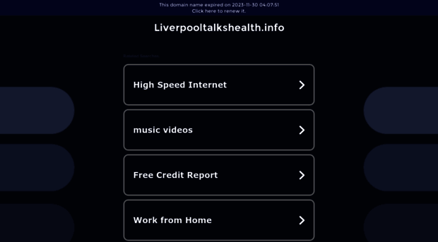 liverpooltalkshealth.info