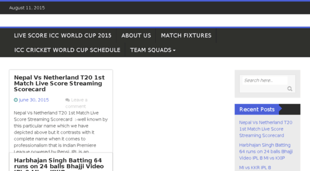 livescore-iccworldcup2015.in