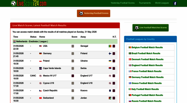 livescore724.com