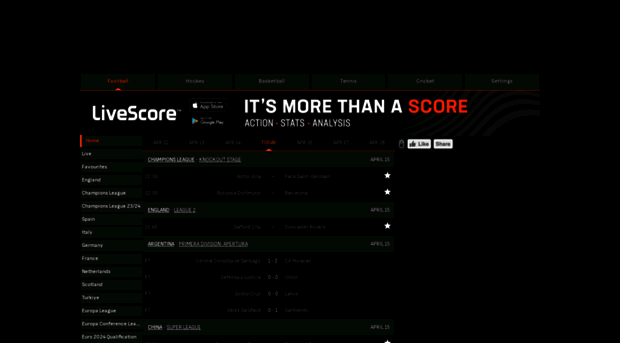 livescores.com