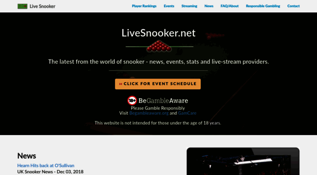 livesnooker.net