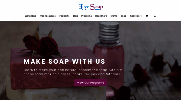 livesoapschool.com