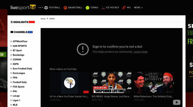 livesport24.net - Watch Sports Online | FREE Liv... - LIVESPORT24