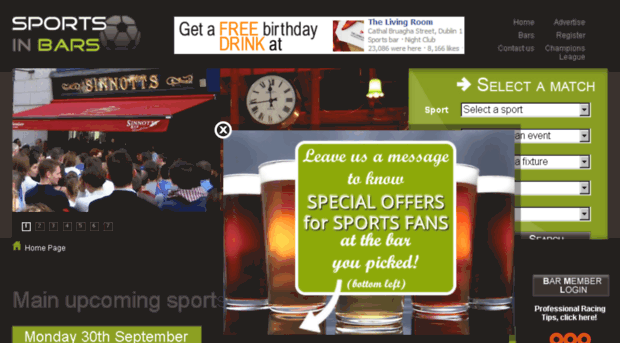 livesportsbars.com