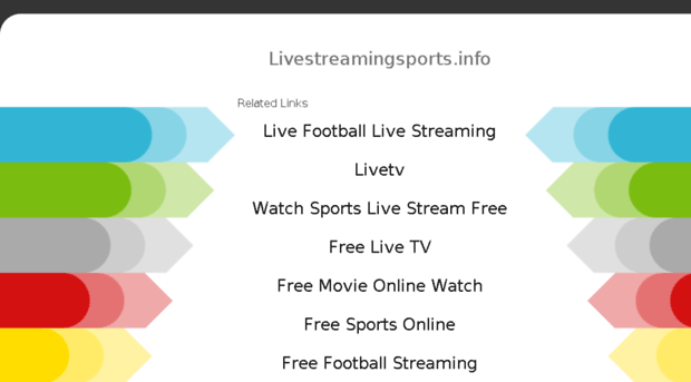 livestreamingsports.info