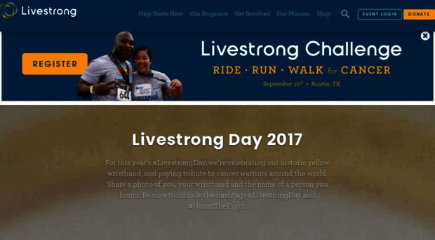 livestrongday.org