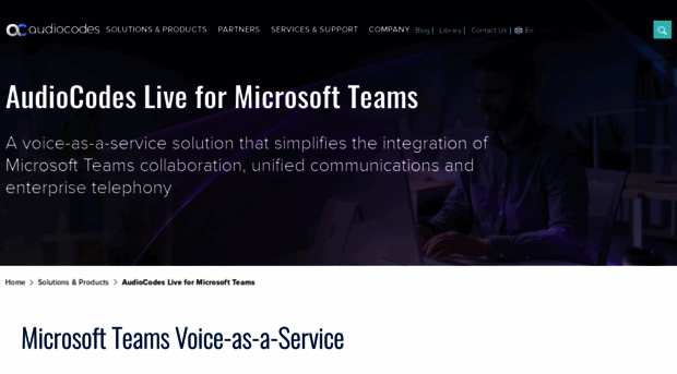 liveteams.audiocodes.com