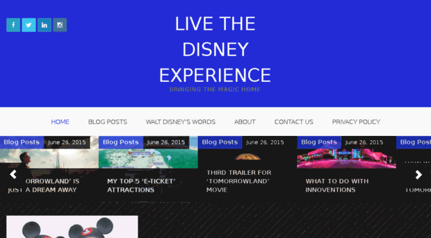 livethedisneyexperience.com