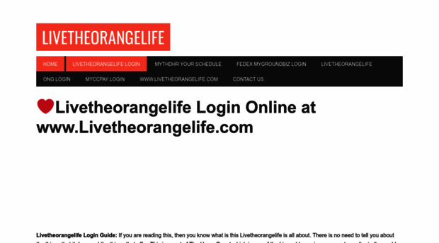 livetheorangelife.info