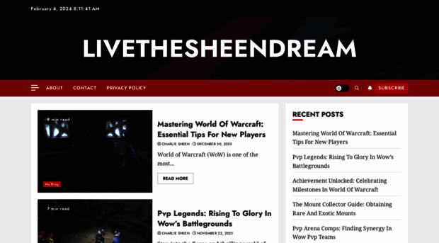 livethesheendream.com