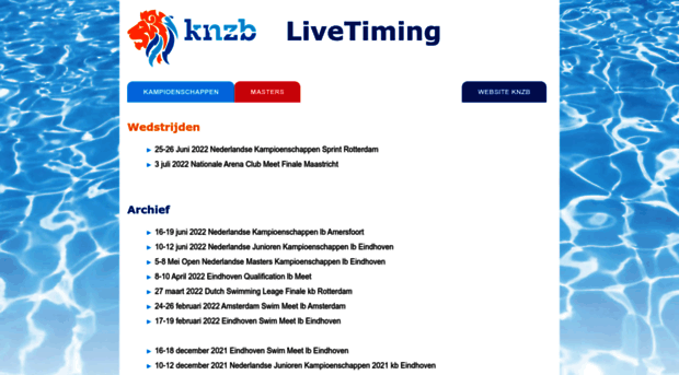 livetiming.knzb.nl