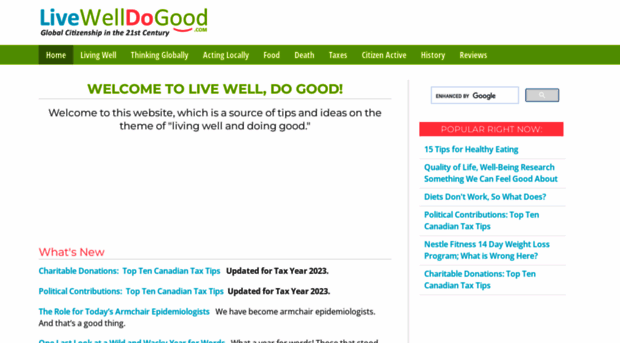 livewelldogood.com