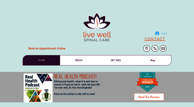 livewellspinalcare.com