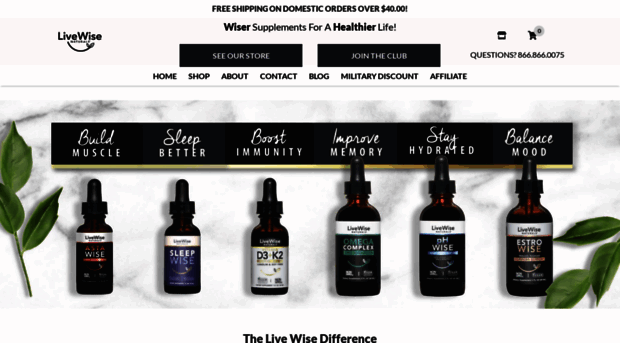 livewisenaturals.com