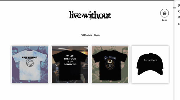 livewithout.bigcartel.com