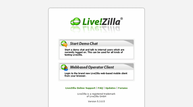 Livezilla chat