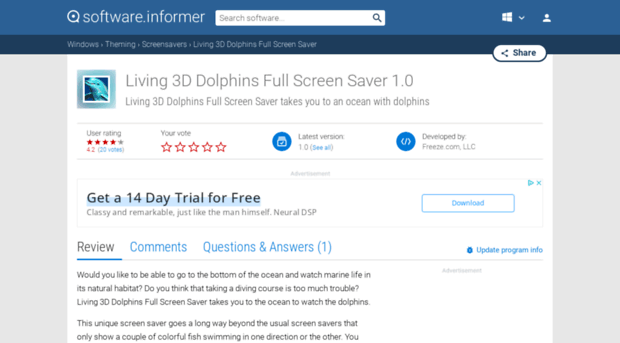 living-3d-dolphins-full-screen-saver.software.informer.com