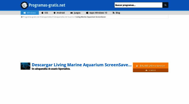 living-marine-aquarium-screensaver.programas-gratis.net