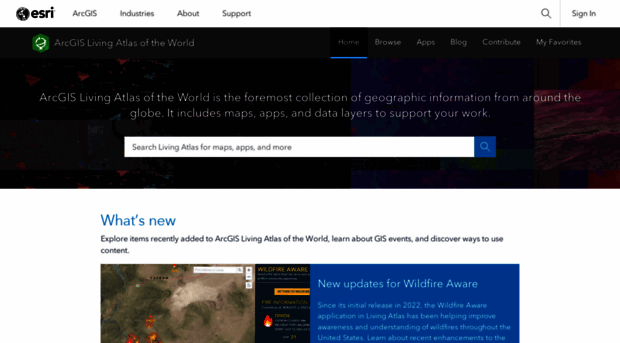 livingatlas.esri.com
