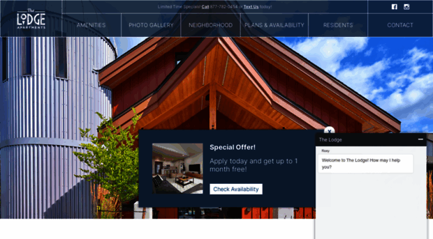 livingatthelodge.com