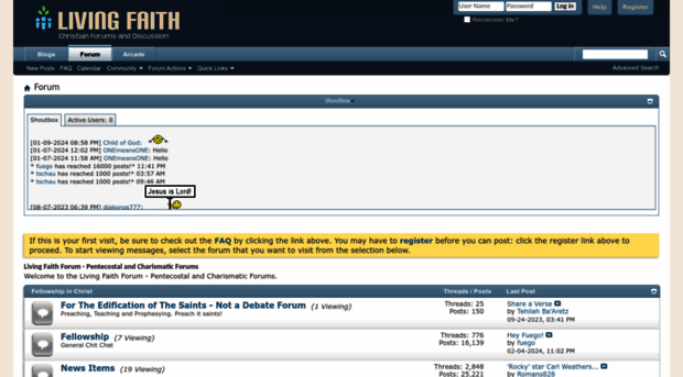 livingfaithforum.com
