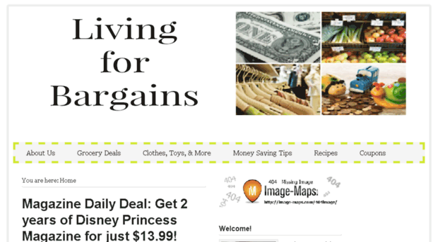 livingforbargains.com