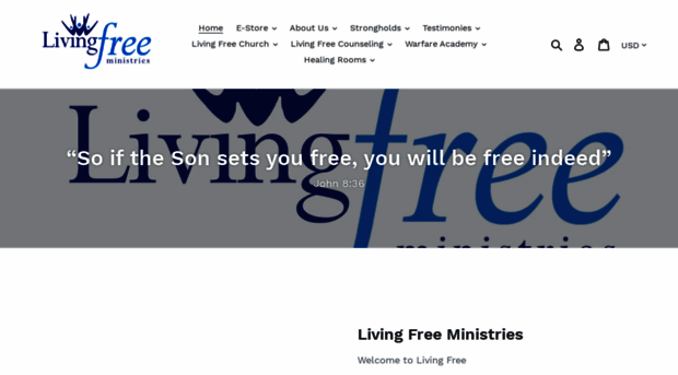 livingfreeministries.us