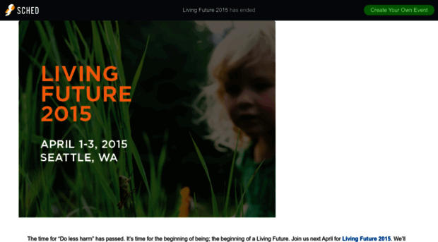 livingfuture2015.sched.org