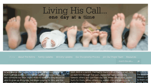 livinghiscall.com