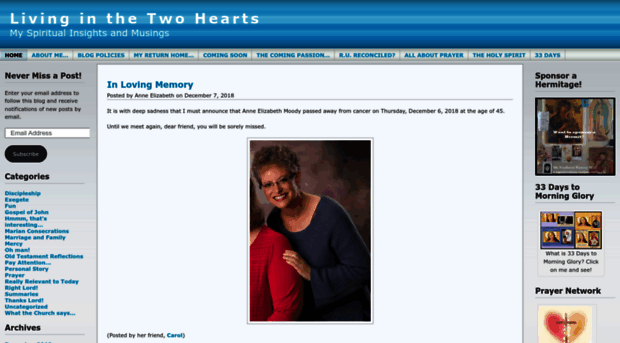 livinginthetwohearts.wordpress.com
